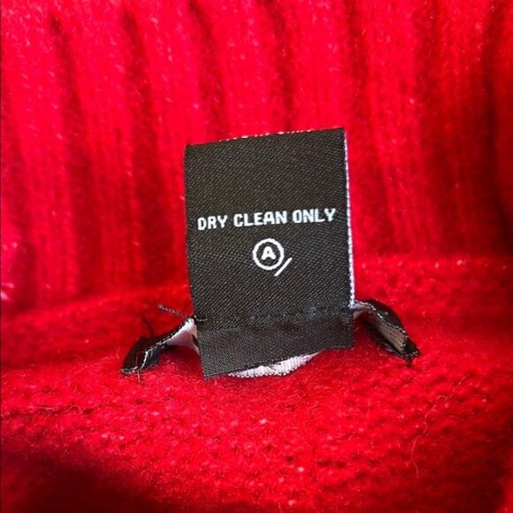 Karen Kane Women's Turtleneck Sweater in Red - M - Picture 6 of 6